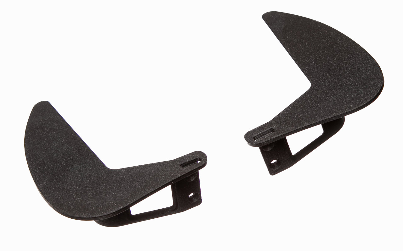 Hand rests for JETI handheld transmitters DS-14, DS-16, DS-24